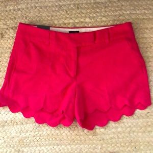 J. Crew Scallop Shorts
